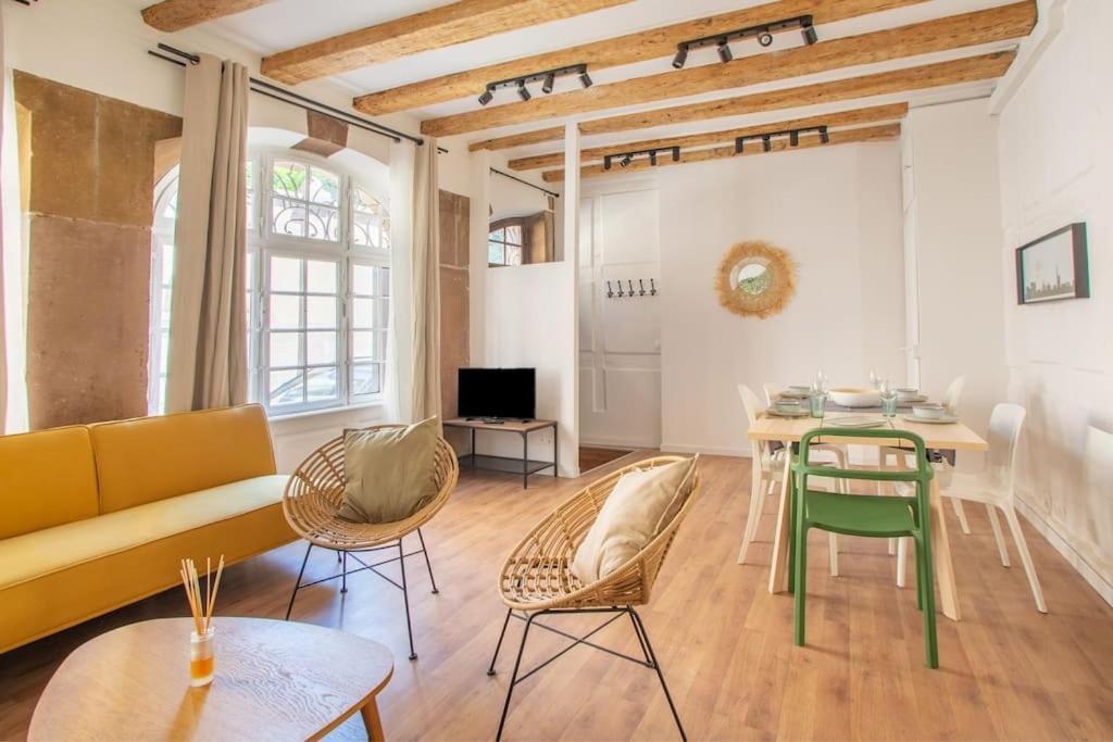 La Halte Strasbourgeoise - Superbe Appt Pres De La Petite France Apartman Kültér fotó